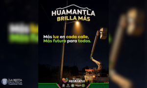 “Huamantla Brilla Más” da resultados: fortalecen atención a luminarias con participación ciudadana.