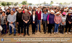 Con gestión se logran beneficios tangibles para el campo y el desarrollo sustentable: Alfonso Sánchez García.