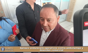 Apizaco endurecerá operativos contra ambulantaje y desorden comercial.