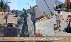 Capamh atiende incidencias en red de agua y drenaje en distintos puntos de Huamantla.