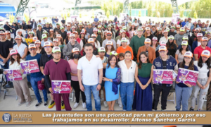 Las juventudes son una prioridad para mi gobierno y por eso trabajamos en su desarrollo: Alfonso Sánchez García.