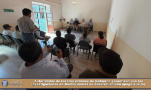Autoridades de los tres órdenes de Gobierno garantizan que las investigaciones en Benito Juárez se desarrollan con apego a la ley.