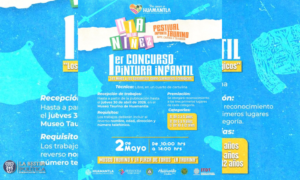 Gobierno Municipal de Huamantla lanza convocatoria para el 1er Concurso de Pintura Infantil.