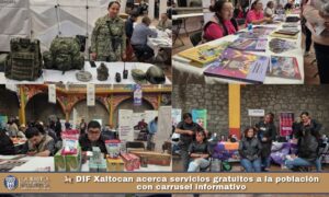 🎠 DIF Xaltocan acerca servicios gratuitos a la población con carrusel informativo