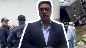 Giovani Montiel anuncia GN y señalética en carretera fatal; ampliación a 4 carriles, viable pero a mediano plazo