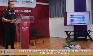 Golpe contundente a la delincuencia con operativo Cero Tolerancia en Tlaxcala.