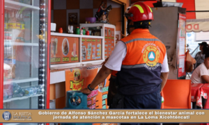 Protección Civil de Zacatelco fortalece medidas preventivas en el Mercado Municipal “Ignacio Bonilla”.