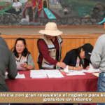 Inicia con gran respuesta el registro para kits escolares gratuitos en Ixtenco.