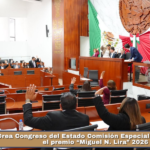 Crea Congreso del Estado Comisión Especial para otorgar el premio “Miguel N. Lira” 2026.