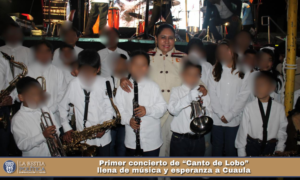 Primer concierto de “Canto de Lobo” llena de música y esperanza a Cuaula.