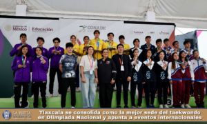 Tlaxcala se consolida como la mejor sede del taekwondo en Olimpiada Nacional y apunta a eventos internacionales.