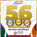 Tlaxcala rompe récord histórico: 56 medallas en la Olimpiada Nacional 2026.