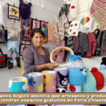 Blanca Angulo anuncia que artesanos y productores locales tendrán espacios gratuitos en Feria Chiautempan 2026.