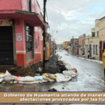 Gobierno de Huamantla atiende de manera inmediata afectaciones provocadas por las lluvias.