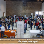 Huamantla acerca oportunidades laborales a la población con Feria del Empleo.