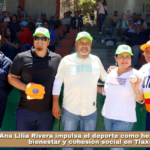 Ana Lilia Rivera impulsa el deporte como herramienta de bienestar y cohesión social en Tlaxcala.