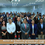 Rector de la UATx da posesión del cargo a nuevos directores de Facultad y UAM.