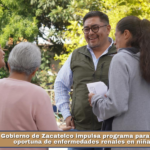 Gobierno de Zacatelco impulsa programa para la detección oportuna de enfermedades renales en niñas y niños.