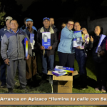 Arranca en Apizaco “Ilumina tu calle con Sandy Aguilar”
