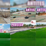 Chiautempan rehabilitará cancha deportiva.