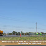 Moderniza SICT más de 716 kilómetros de carreteras federales en Tlaxcala.