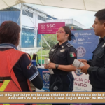 La SSC participó en las actividades de la Semana de la Seguridad y Medio Ambiente de la empresa Euwe Eugen Wexler de México en Tetla.
