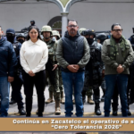 Continúa en Zacatelco el operativo de seguridad “Cero Tolerancia 2026”.