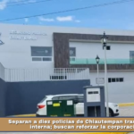Separan a diez policías de Chiautempan tras auditoría interna; buscan reforzar la corporación.