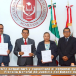 UATx actualizará y capacitará al personal que labora en la Fiscalía General de Justicia del Estado de Tlaxcala.