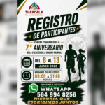 Invita Ayuntamiento de Tlaxcala a la carrera conmemorativa al 7º aniversario de la Guardia Nacional y llama a tomar previsiones viales.