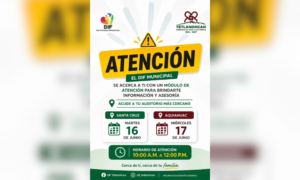 DIF Municipal de Tetlanohcan acercará servicios a los barrios del municipio.