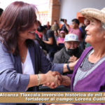 Alcanza Tlaxcala inversión histórica de mil 491 mdp para fortalecer al campo: Lorena Cuéllar.