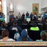 Huamantla concluye capacitación en Policía Turística y fortalece su preparación como Pueblo Mágico.