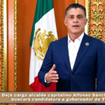 Deja cargo alcalde capitalino Alfonso Sánchez García y buscará candidatura a gobernador de Tlaxcala.