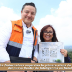 La Gobernadora supervisa la primera etapa de construcción del nuevo Centro de Inteligencia en Salud (CIES).