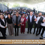 El Gobierno del Estado destina 59 mdp extra a Huactzinco y anuncia un nuevo pozo de agua.
