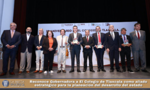 Reconoce Gobernadora a El Colegio de Tlaxcala como aliado estratégico para la planeación del desarrollo del estado.