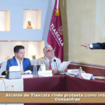 Alcalde de Tlaxcala rinde protesta como integrante del Consanfran.