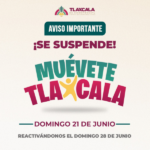 “Muévete Tlaxcala” hará una pausa este domingo 21 de junio.