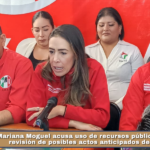 Mariana Moguel acusa uso de recursos públicos y anuncia revisión de posibles actos anticipados de campaña.
