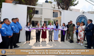 Inauguran Agencia de Investigación Especializada en Detenidos de la Unidad Regional Apizaco.