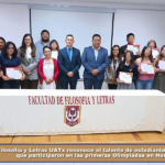 Filosofía y Letras UATx reconoce el talento de estudiantes de bachillerato que participaron en las primeras Olimpiadas en Humanidades.