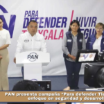 PAN presenta campaña “Para defender Tlaxcala” con enfoque en seguridad y desarrollo.