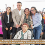 Cada silla de ruedas entregada fortalece la autonomía y la inclusión de quienes más lo necesitan: Alfonso Sánchez García.