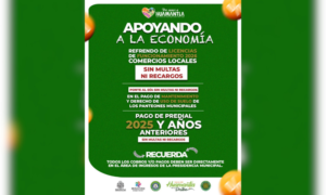 Apoya Huamantla la economía de las familias con descuentos y regularización de adeudos.