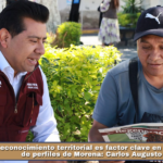 Reconocimiento territorial es factor clave en la valoración de perfiles de Morena: Carlos Augusto Pérez.