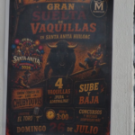 Presentan cartel de la Feria Santa Anita Huiloac 2026; habrá baile, lucha libre y vaquillas.