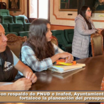 Con respaldo de PNUD e Inafed, Ayuntamiento de Tlaxcala fortalece la planeación del presupuesto.