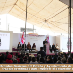 Refrendan Gobierno del Estado y Ayuntamiento de Emiliano Zapata trabajo coordinado para impulsar el desarrollo del municipio.