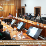 ITE acredita incumplimiento de Atlangatepec por incumplir con informe sobre retiro de propaganda electoral.